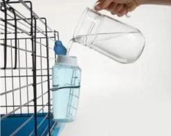 Kaninchen- Und Meerschweinchentrinkflasche 600 Ml - Mit Füllung Im Deckel