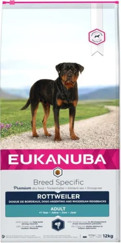12 Kg Eukanuba Rottweiler Hundefutter Mit Huhn
