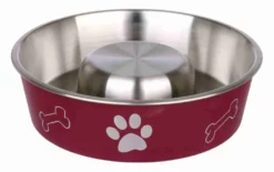 Trixie Hundefutter Slow Feed Edelstahlnapf Sortierte Farben -Megapetshop Verkaufsladen 222804 PHO PRO CLIP 25249 1 p
