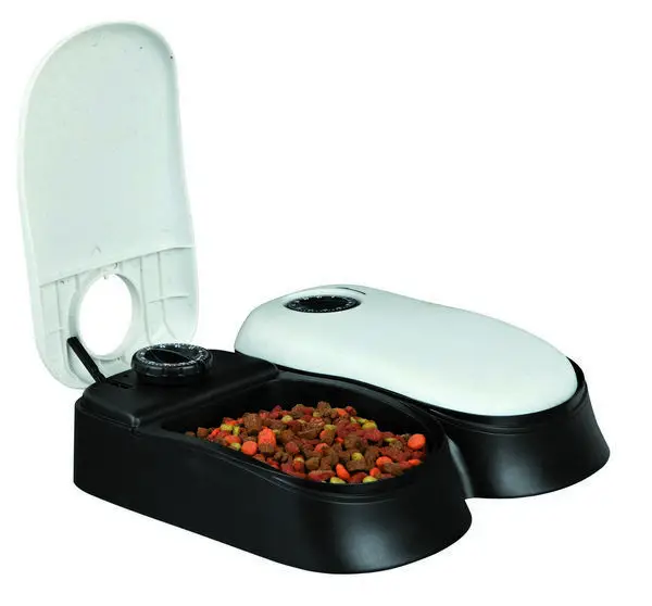 Trixie Doppelfutterautomat Für Hunde Und Katzen 2 X 0,3 L 3 Trixie Doppelfutterautomat Für Hunde Und Katzen 2 X 0,3 L