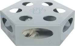 Trixie Katzenspielzeug Rotierende Feder ø 22 Cm Grau -Megapetshop Verkaufsladen 269513 PHO PRO CLIP 46007 2 p 1