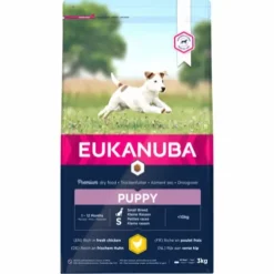 3 Kg Eukanuba Puppy Small Breed Welpenfutter
