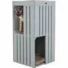 Trixie BE NORDIC Katzenturm Juna 77 Cm Grau -Megapetshop Verkaufsladen BE NORDIC Juna kattetaarn 77 cm graa 4047974447413 p