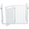 Trixie Hundegitter Mit Tür Von 60 Cm Bis 160 Cm Höhe 81 Cm Weiß -Megapetshop Verkaufsladen Barrier with door 60 160 x 81 cm white 4047974393635 p