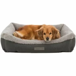 Trixie Bendson Vital Hundebett Dunkelgrau Und Hellgrau Verschiedene Größen -Megapetshop Verkaufsladen Bendson vital seng firkantet 90x60 cm moerkegraa lysegraa 4011905382784 p 1
