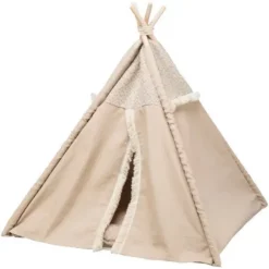 Trixie Boho Tipi Für Katzen 55 X 65 X 55 Cm - Beige -Megapetshop Verkaufsladen Boho tipi 55 x 65 x 55 cm beige TX38211 p