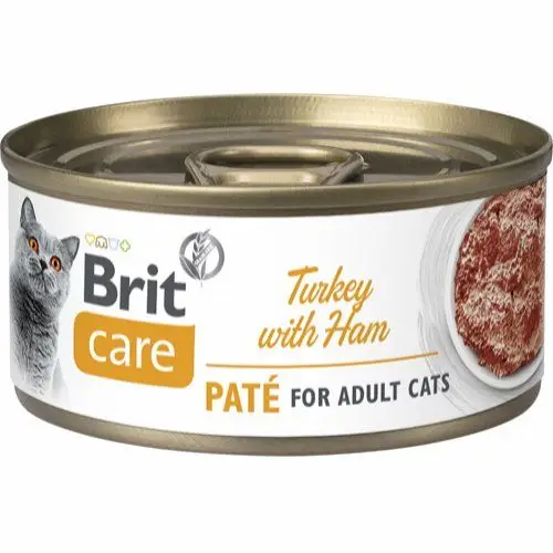 24 X 70 G Brit Katzennassfutter Mit Putenpastete Und Schinken 4 24 X 70 G Brit Katzennassfutter Mit Putenpastete Und Schinken – Bild 2