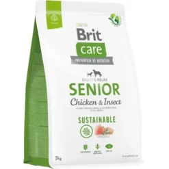 Brit Care Hundefutter Adult All Breed Mit Huhn Und Insekten Für ältere Hunde Ab 8 Jahren