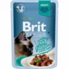 Brit Katzennassfutter Mit Rinderfiletstücken In Sauce 24 Stück X 85 G