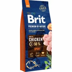 15 Kg Brit Premium By Nature Sport Hundefutter Für Sehr Aktive Hunde