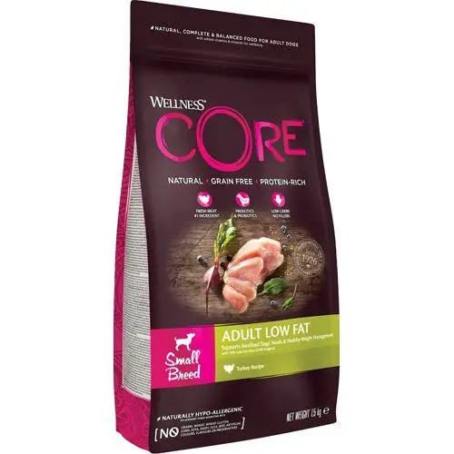 CORE Hundefutter Adult Small Breed Mit Pute Und Huhn LOW FAT - Getreidefrei 3 CORE Hundefutter Adult Small Breed Mit Pute Und Huhn LOW FAT - Getreidefrei