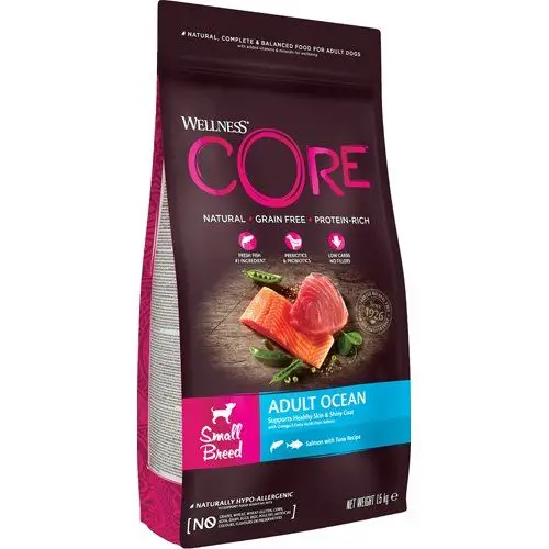CORE Hundefutter Adult Small Breed Original Mit Lachs Und Thunfisch - Getreidefrei 3 CORE Hundefutter Adult Small Breed Original Mit Lachs Und Thunfisch - Getreidefrei