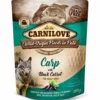 12 X 300 G Beutel Carnilove Hundefutter Pate Mit Karpfen UndPute Getreidefrei -Megapetshop Verkaufsladen Carnilove Pouch Pate Carp with Black Carrot 300 g 7640144820879 p