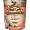 12 X 300 G Beutel Carnilove Welpenfutter Pate Mit Pute - Lachs Und Blaubeeren Getreidefrei -Megapetshop Verkaufsladen Carnilove Pouch Pate Salmon with Blackberries f puppies 300g 7640144820916 p