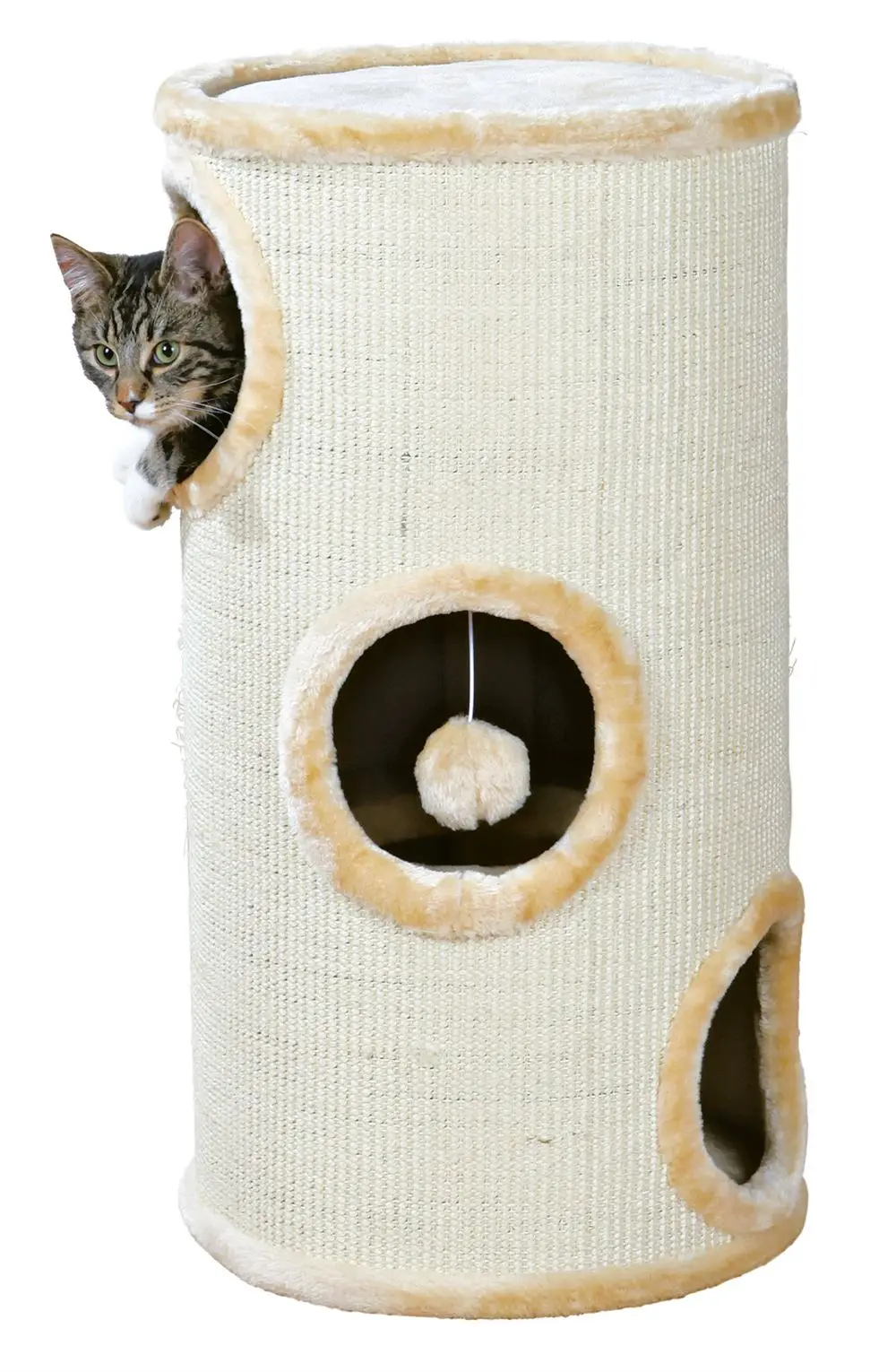 Trixie Katzenkratzturm Mit Sisal ø 37 X 70 Cm 3 Trixie Katzenkratzturm Mit Sisal ø 37 X 70 Cm