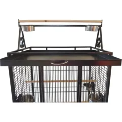 Companion Papageienkäfig RIO 82 X 56 X 177 Cm -Megapetshop Verkaufsladen Companion Papegoejebur RIO 7 p