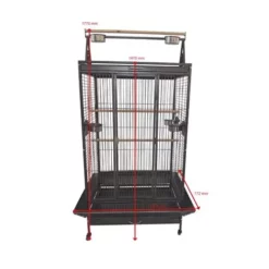 Companion Papageienkäfig RIO 82 X 56 X 177 Cm -Megapetshop Verkaufsladen Companion Papegoejebur RIO 9 p