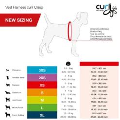 Curli Hundewestengeschirr Step In - Für Kleinere Hunde Zwischen 1,5 Und 18 Kg -Megapetshop Verkaufsladen Curli hunde vestsele step in 192639100 p