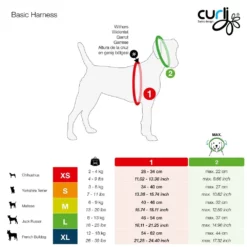 Curli Basic Hundegeschirr Air-Mesh Für Hunde Bis Ca. 18 Kg -Megapetshop Verkaufsladen Curli20basic20hundesele20mC3A5leskema p