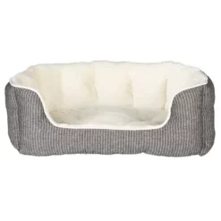 Trixie Katzen- Und Hundebett Davin Grau - Creme
