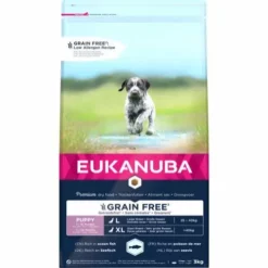 Eukanuba Puppy & Junior Large Breed Welpenfutter Mit Fisch - Getreidefrei