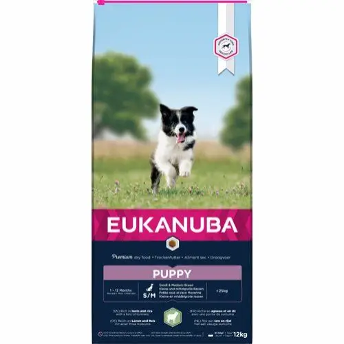 12 Kg Eukanuba Welpenfutter Small Und Medium Breed Mit Lamm Und Reis 3 12 Kg Eukanuba Welpenfutter Small Und Medium Breed Mit Lamm Und Reis