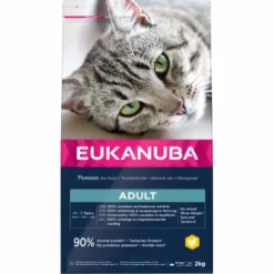 Eukanuba Katzenfutter Adult Mit Huhn Und Truthahn Von 1 Bis 11 Jahren