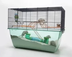 Wüstenlebensraum Ratte Hamsterkäfig XL 70 X 37 X 56 Cm