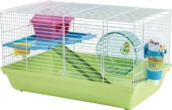 Hamsterkäfig Martha Double 46,5 X 29,5 X 26,5 Cm - Grün