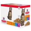 Hills Katzennassfutter In Mix-Happen 12 X 85 G - Von 1-6 Jahren -Megapetshop Verkaufsladen Hills kattevaadfoder i mix bidder 12 x 85 gr fra 1 6 aar p