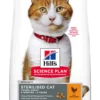 10 Kg Hills Adult Katzenfutter Für Sterilisierte Katzen Mit Huhn - Von 1 - 6 Jahren -Megapetshop Verkaufsladen Hills voksen kattefoder til steriliserede katte med kylling fra 1 6 aar p