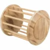 Trixie Heuraufe Rolle Mit Deckel Aus Gebranntem Holz ø 20 X 23 Cm -Megapetshop Verkaufsladen Hoehaek m laag braendt trae oe 20x23 cm 4011905611945 p