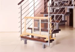 Trixie Hundegitter Aus Holz - 65-108 X 50 X 31 Cm - Kiefer