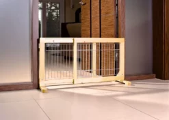 Trixie Hundegitter Aus Holz - 65-108 X 50 X 31 Cm - Kiefer -Megapetshop Verkaufsladen Hundegitter20i20trC3A62065 10820x205020x203120cm20 20fyrretrC3A6 p