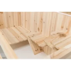 Indoor Nagerkäfig Für Hamster - Frettchen, Mäuse Und Ratten 100 X 50 X 50 Cm -Megapetshop Verkaufsladen Indendors gnaver bur til hamster fritter mus og rottter 1 p