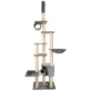 Trixie Katzenkratzbaum Madrid Boden Bis Decke 245 Bis 270 Cm -Megapetshop Verkaufsladen Katte kradsetrae Madrid gulv til loft 245 til 270 cm p