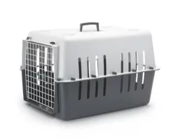 Transportbox Für Katzen Und Hunde Anthrazit Grau Trotter 4 - 66 X 47 X 43 Cm