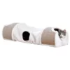 Trixie Katzenkratztunnel 110 X 30 X 38 Cm Hellgrau Und Braun -Megapetshop Verkaufsladen Kradsetunnel 110 x 30 x 38 cm lysegraa brun 4011905430041 p