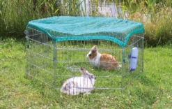 Trixie Laufstall Randi Mit Netz Für Kaninchen 6 Einheiten Von 63 X 60 Cm