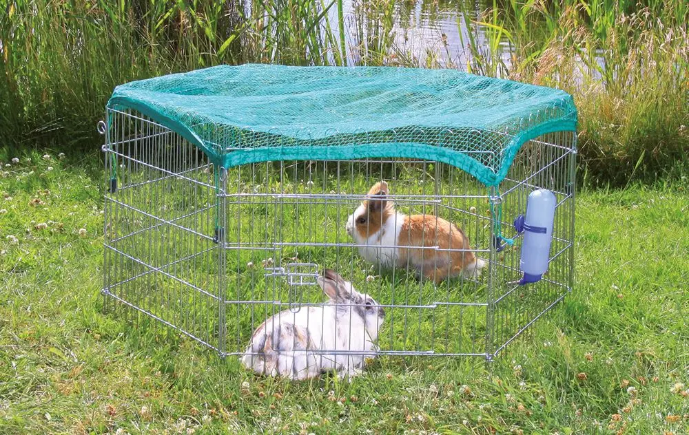 Trixie Laufstall Randi Mit Netz Für Kaninchen 6 Einheiten Von 63 X 60 Cm 3 Trixie Laufstall Randi Mit Netz Für Kaninchen 6 Einheiten Von 63 X 60 Cm