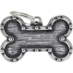 Hundemarke My Family Bronx Knochen Groß Futuristisch