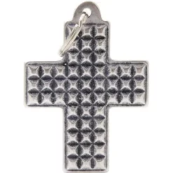 Hundemarke My Family Bronx Kreuz XL Nieten