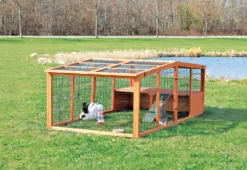 Trixie Natura Kaninchenstall Alma 240 X 79 X 116 Cm