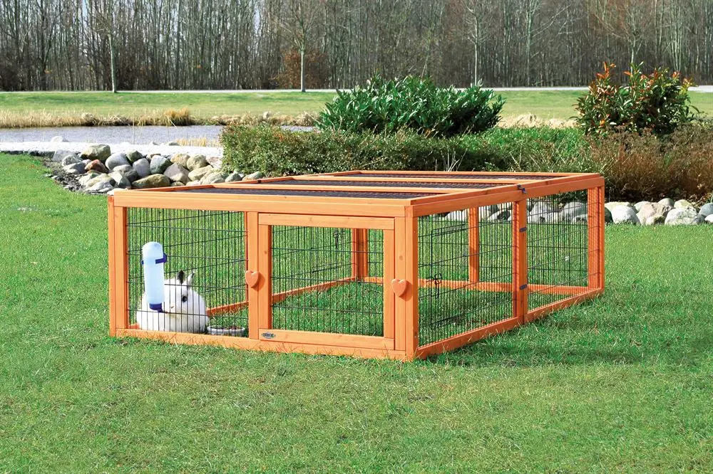 Trixie Natura Kaninchenstall Thor 174 X 48 X 109 Cm 3 Trixie Natura Kaninchenstall Thor 174 X 48 X 109 Cm