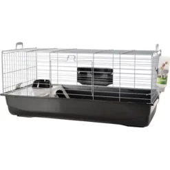 Savic Nero 3 De Luxe Meerschweinchenkäfig 100 X 50 X 45 Cm - Schwarz