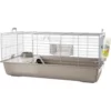Savic Nero 3 De Luxe Meerschweinchenkäfig 100 X 50 X 45 Cm - Grau -Megapetshop Verkaufsladen Nero 3 De Luxe L 100 x B 50 x H 45 cm warm grey 5411388520939 p