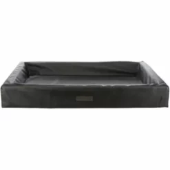 Trixie Orthopädisches Hundebett Remo Vital Kunstleder Schwarz -Megapetshop Verkaufsladen Remo vital seng firkantet kunstig laeder 90x70 cm sort 4057589383006 p