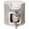 Trixie Ria Katzenturm 37 Cm - Hellgrau -Megapetshop Verkaufsladen Ria Katte Taarn 37 cm lys graa p