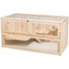 Indoor Nagerkäfig Für Hamster - Frettchen, Mäuse Und Ratten 100 X 50 X 50 Cm -Megapetshop Verkaufsladen Rodent home wood 100 x 50 x 50 cm TX62483 p