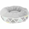 Trixie Bett Für Kaninchen Rund ø 35 X 13 Cm Grau -Megapetshop Verkaufsladen Seng til kanin rund plys oe 35x13 cm graa 4047974628041 p